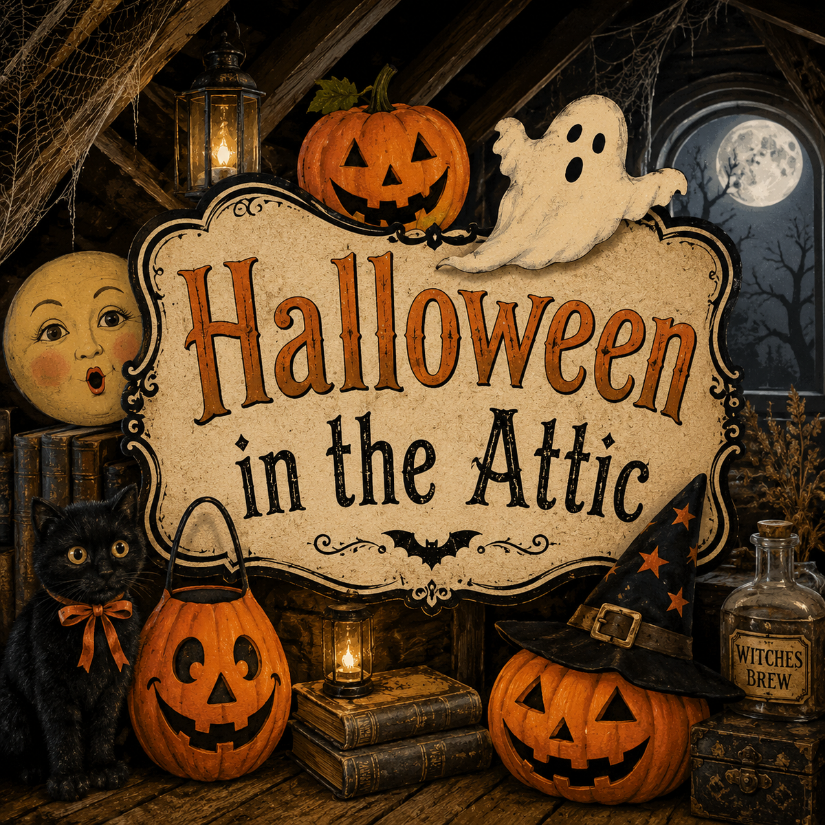Halloween in the Attic