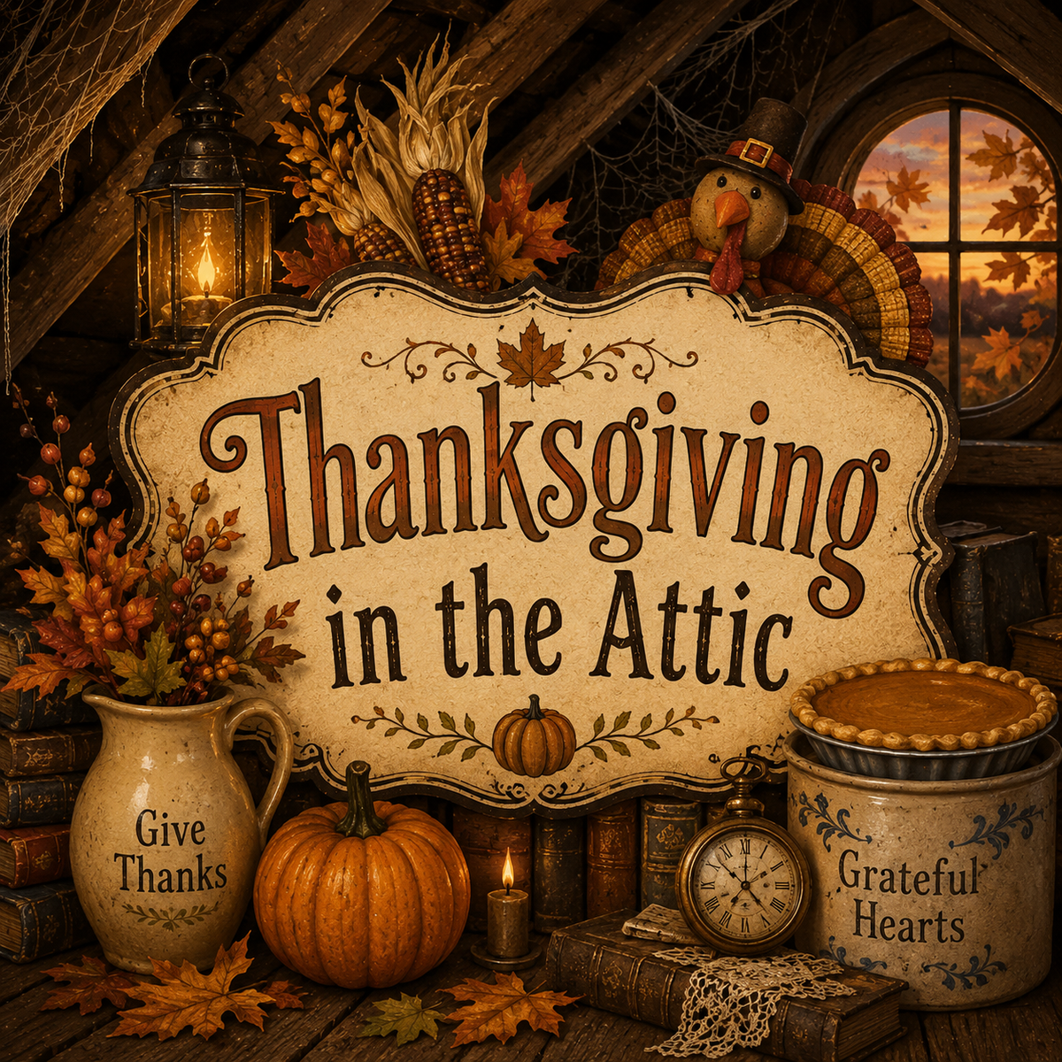 Thanksgiving In The Attic