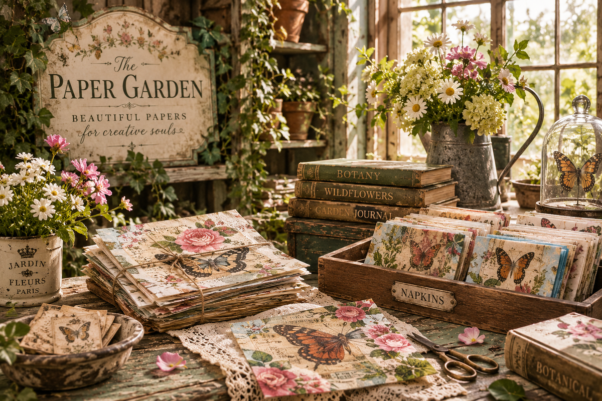 🌿 Wander Through The Paper Garden