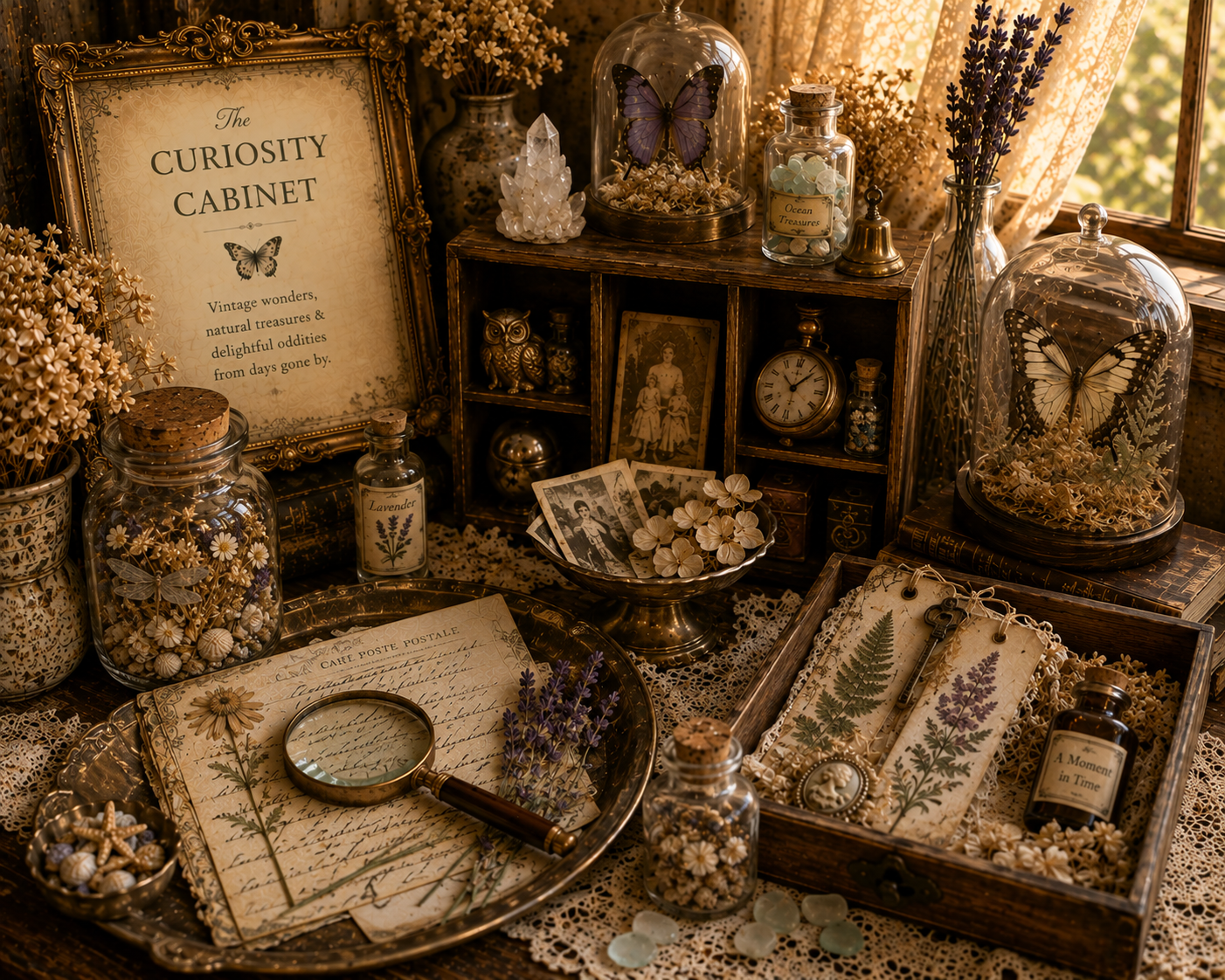 🦋 The Curiosity Cabinet