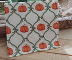 Autumn Harvest No. 001 | Vintage Pumpkin Decorative Luncheon Napkin for Decoupage