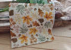 Autumn Harvest No. 002 | Autumn Leaves & Acorns Decorative Luncheon Napkin for Decoupage