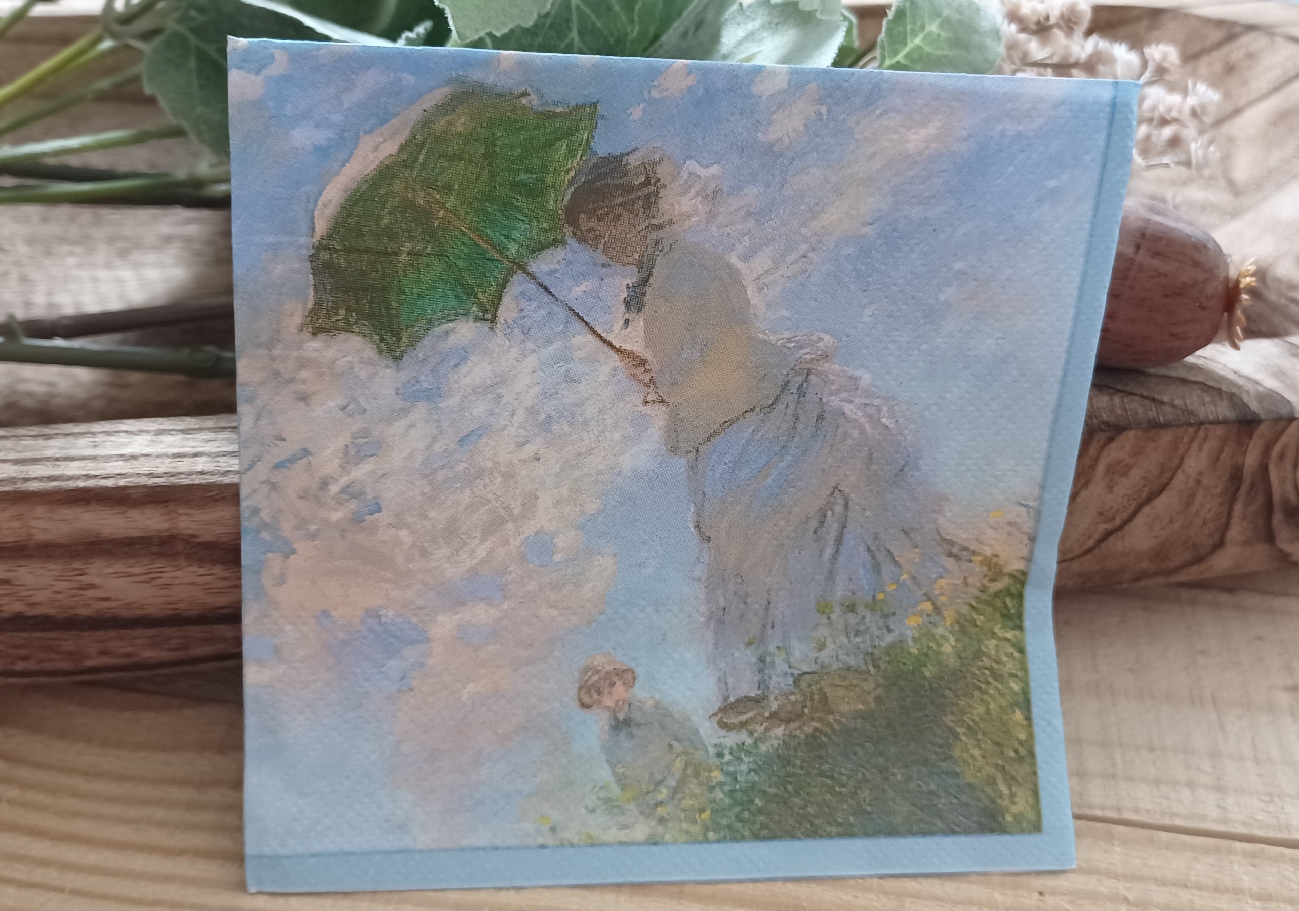 🌂 Victorian Garden 001 | Vintage Lady with Parasol | Decoupage Napkins | Victorian Paper Napkins | Tea Party Craft Napkins