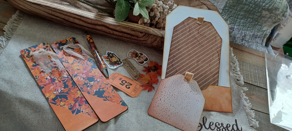 Autumn Treasures: Autumn Wanderings No. 001 — Mini Journal & Ephemera Kit