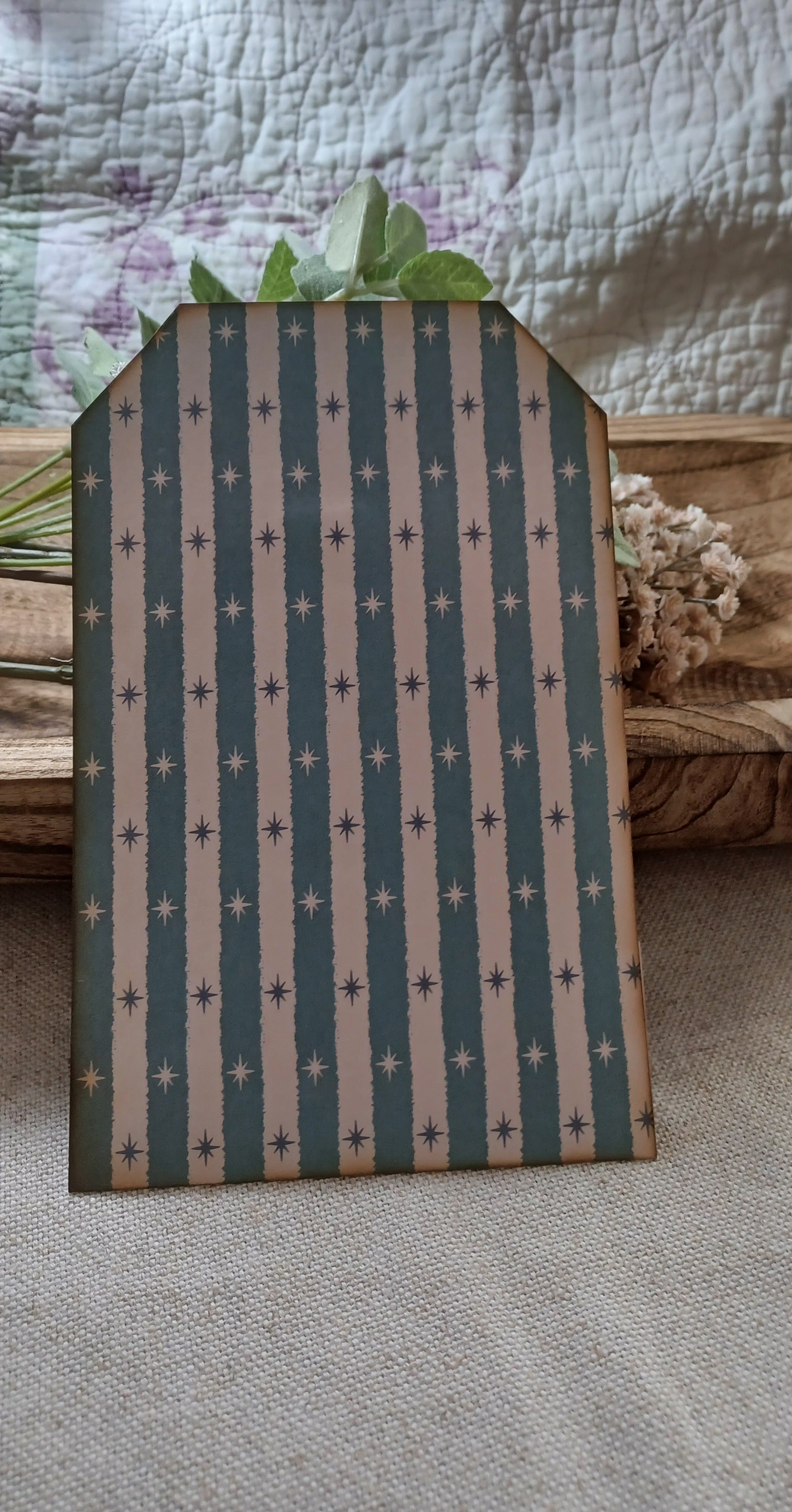 Christmas Glow: Sugarplum Christmas No. 001 — Mini Journal & Ephemera Kit