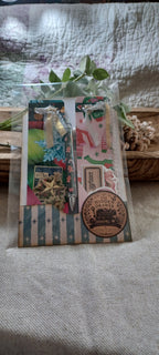 Christmas Glow: Sugarplum Christmas No. 001 — Mini Journal & Ephemera Kit