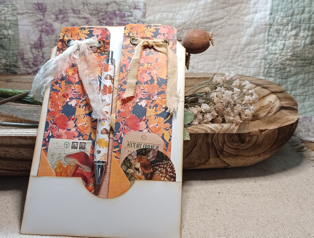 Autumn Treasures: Autumn Wanderings No. 002 — Mini Journal & Ephemera Kit