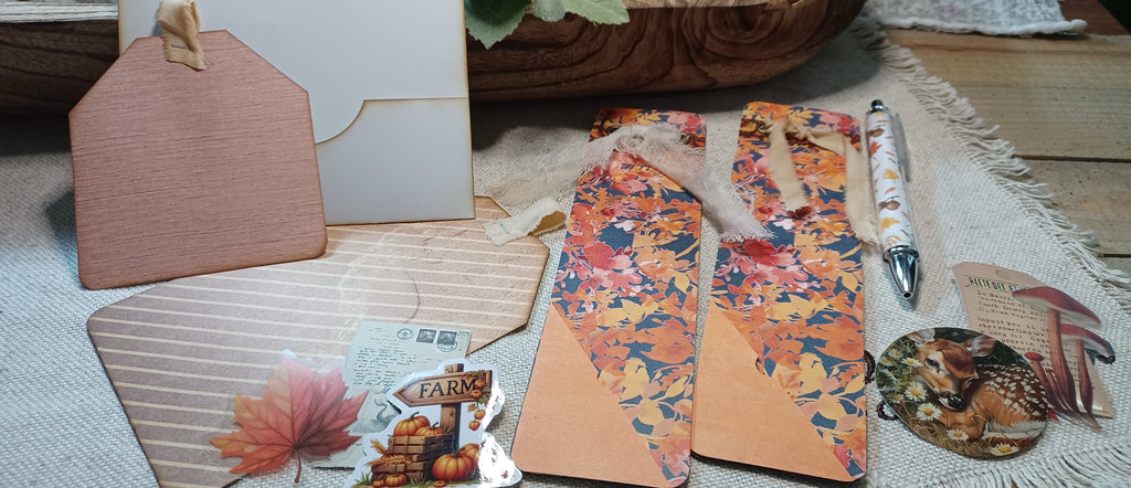 Autumn Treasures: Autumn Wanderings No. 002 — Mini Journal & Ephemera Kit