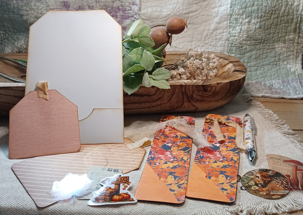 Autumn Treasures: Autumn Wanderings No. 002 — Mini Journal & Ephemera Kit