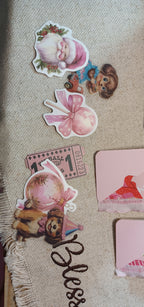 Christmas Glow: Sugarplum Christmas No. 002 — Mini Journal & Ephemera Kit