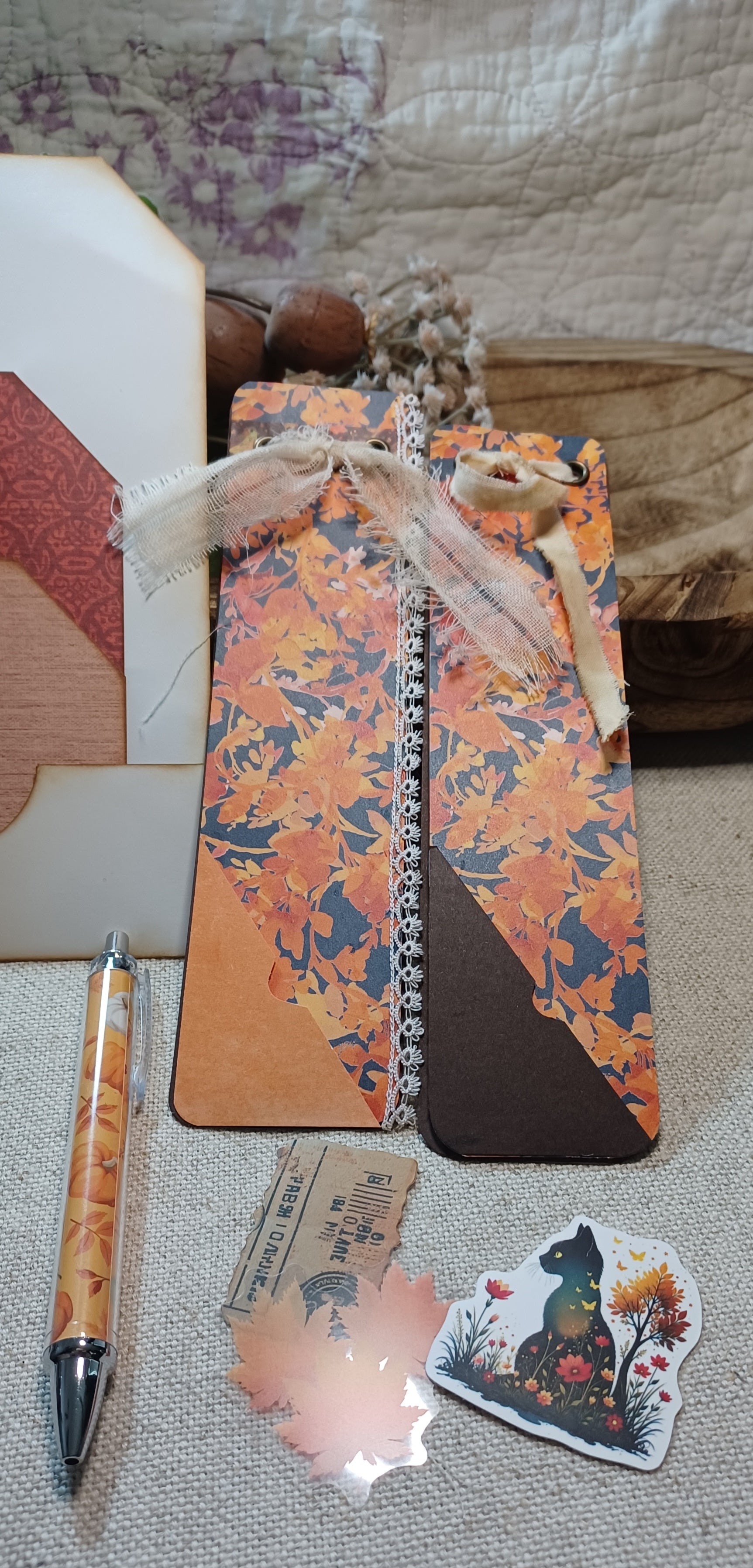 Autumn Treasures: Autumn Wanderings No. 003 — Mini Journal & Ephemera Kit