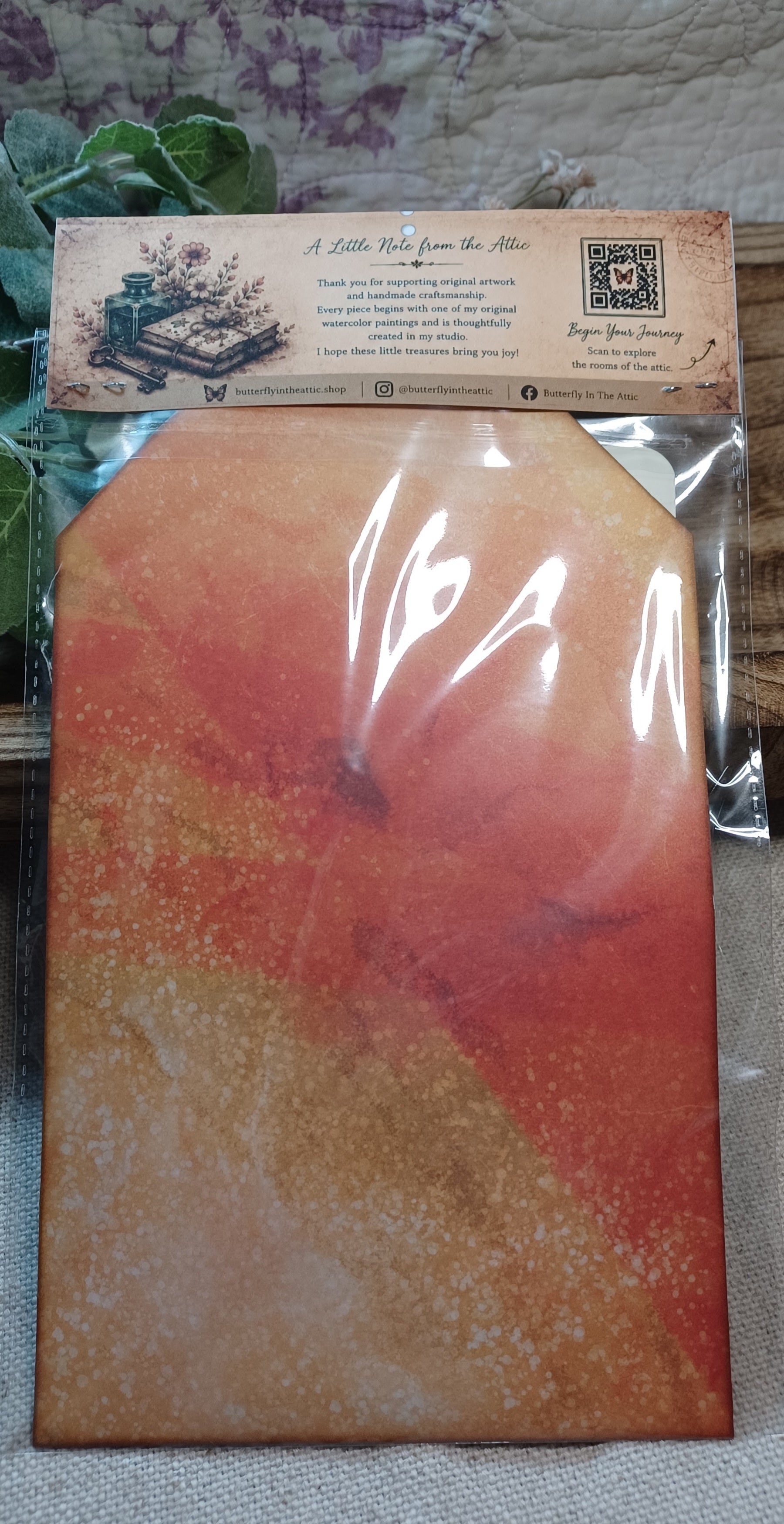 Autumn Treasures No. 001 — Mini Journal & Ephemera Kit