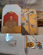 Autumn Treasures: Sunflower Days No. 001 — Mini Journal & Ephemera Kit
