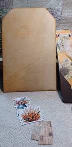 Autumn Treasures: Sunflower Days No. 001 — Mini Journal & Ephemera Kit