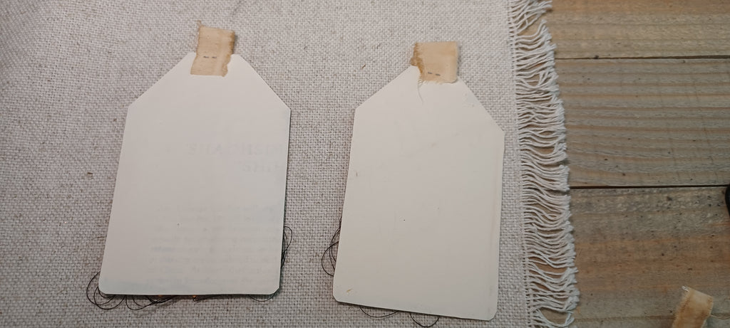 Grungy Halloween Owl Tags — Haunted Verdigris | Set of 2