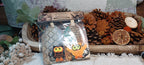 Grungy Halloween Owl Tags — Rust & Ruin | Set of 2