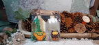 Grungy Halloween Owl Tags — Haunted Verdigris | Set of 2