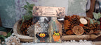 Grungy Halloween Owl Tags — Faded Ledger | Set of 2