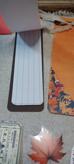 Autumn Treasures: October Wanderings — Mini Journal & Ephemera Kit