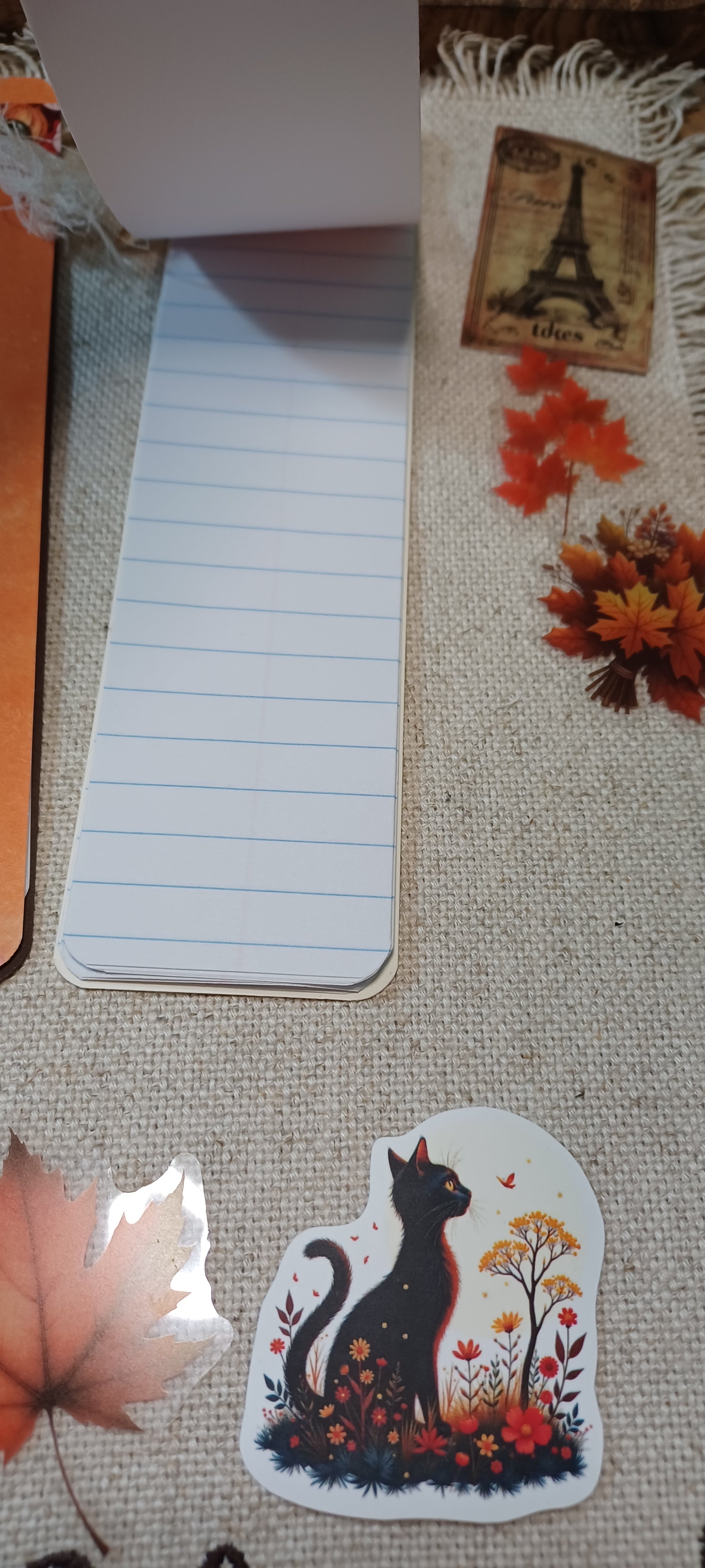 Autumn Treasures: October Wanderings — Mini Journal & Ephemera Kit