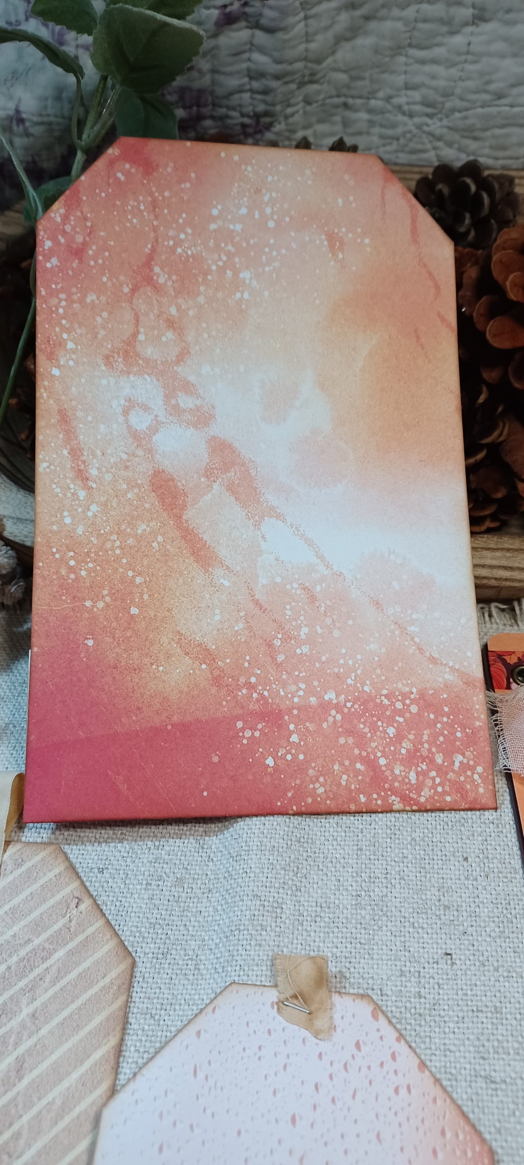 Autumn Treasures: October Wanderings — Mini Journal & Ephemera Kit