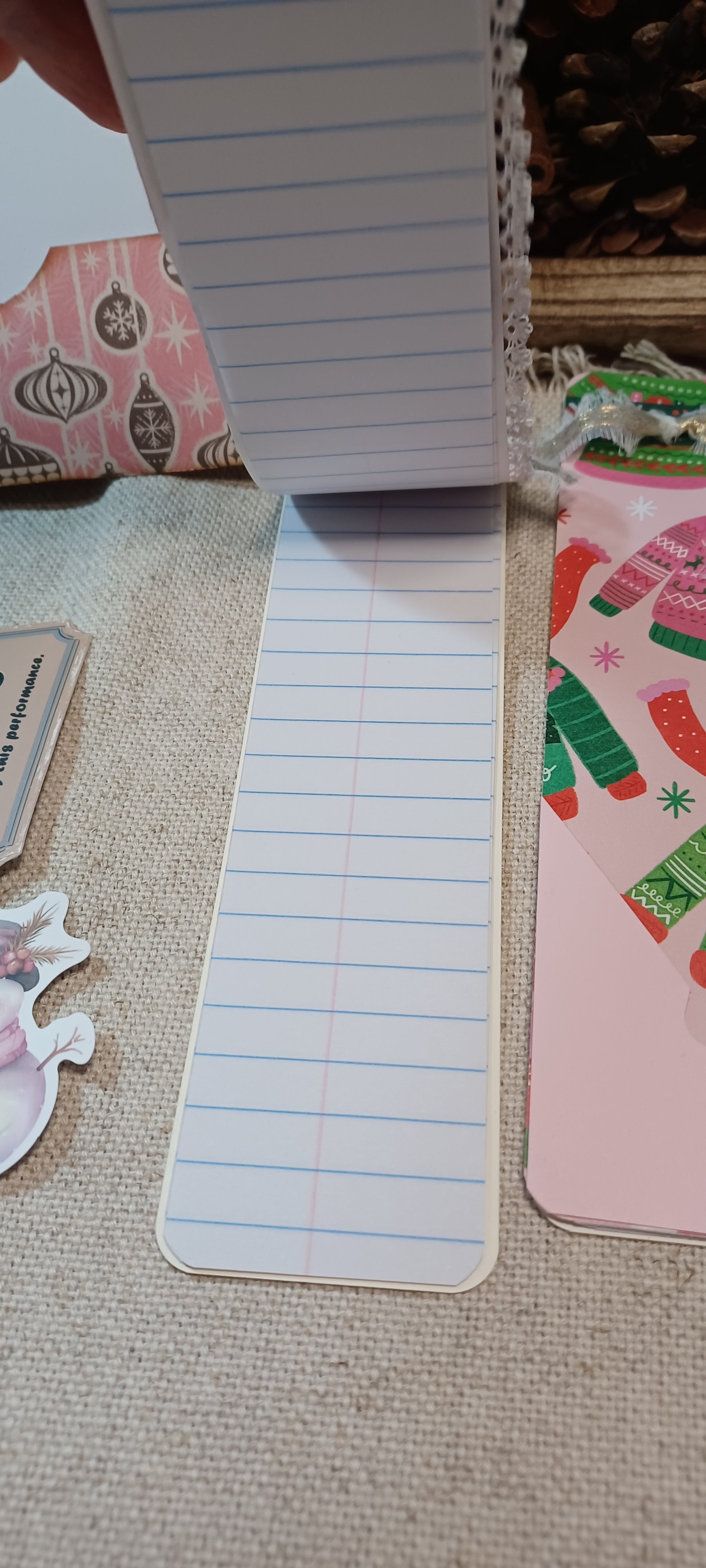 Christmas Glow: A Little Christmas Cheer - Mini Journal & Ephemera Kit