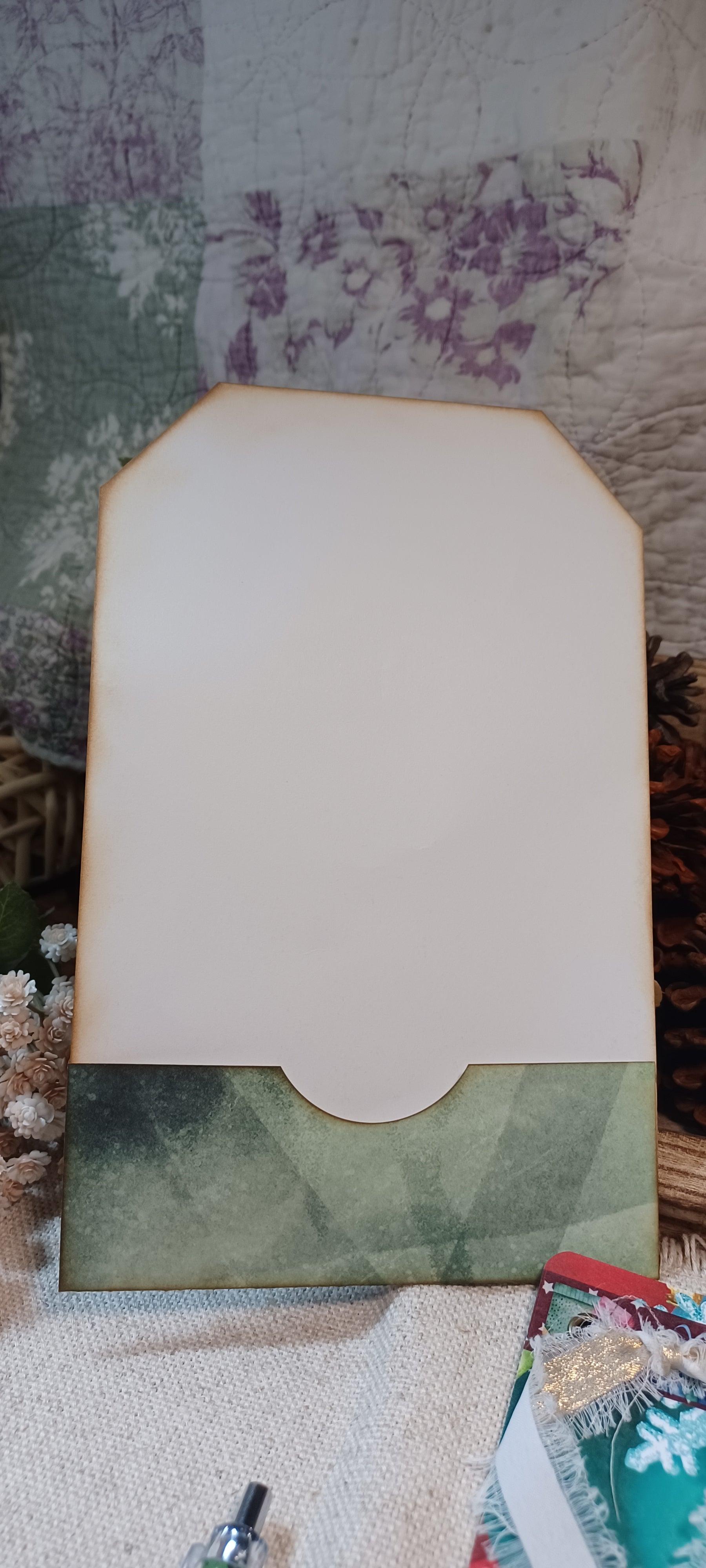 Christmas Glow: Merry Little Notes - Mini Journal & Ephemera Kit