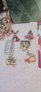 Christmas Glow: Merry Little Notes - Mini Journal & Ephemera Kit