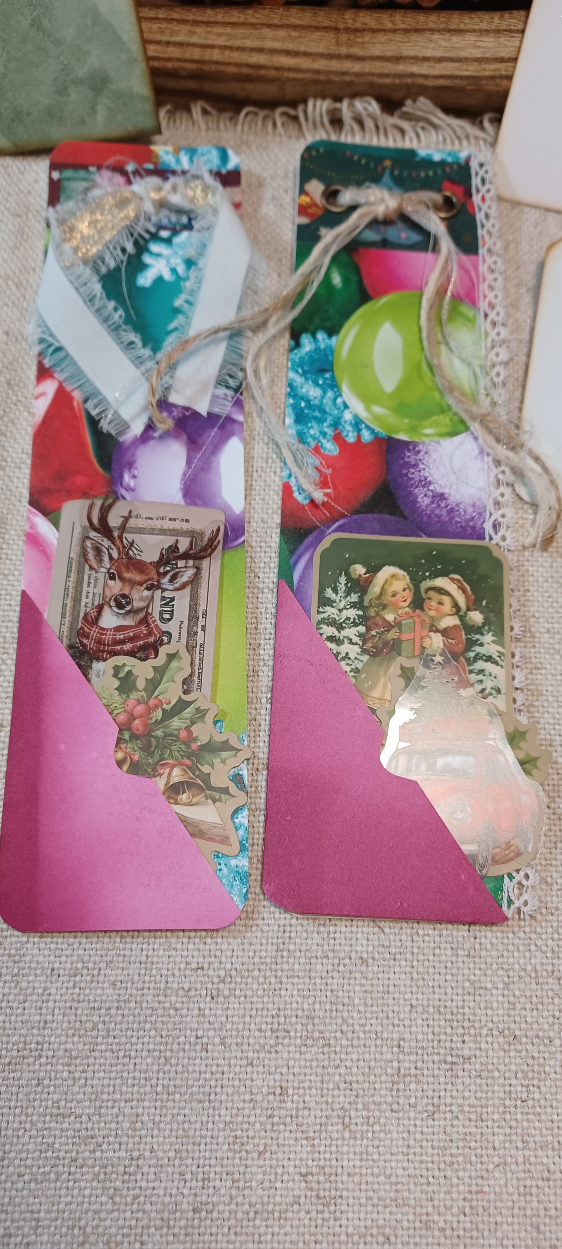 Christmas Glow: Merry Little Notes - Mini Journal & Ephemera Kit