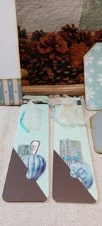 Christmas Glow: Icy Blue Old Fashioned Christmas - Mini Journal & Ephemera Kit