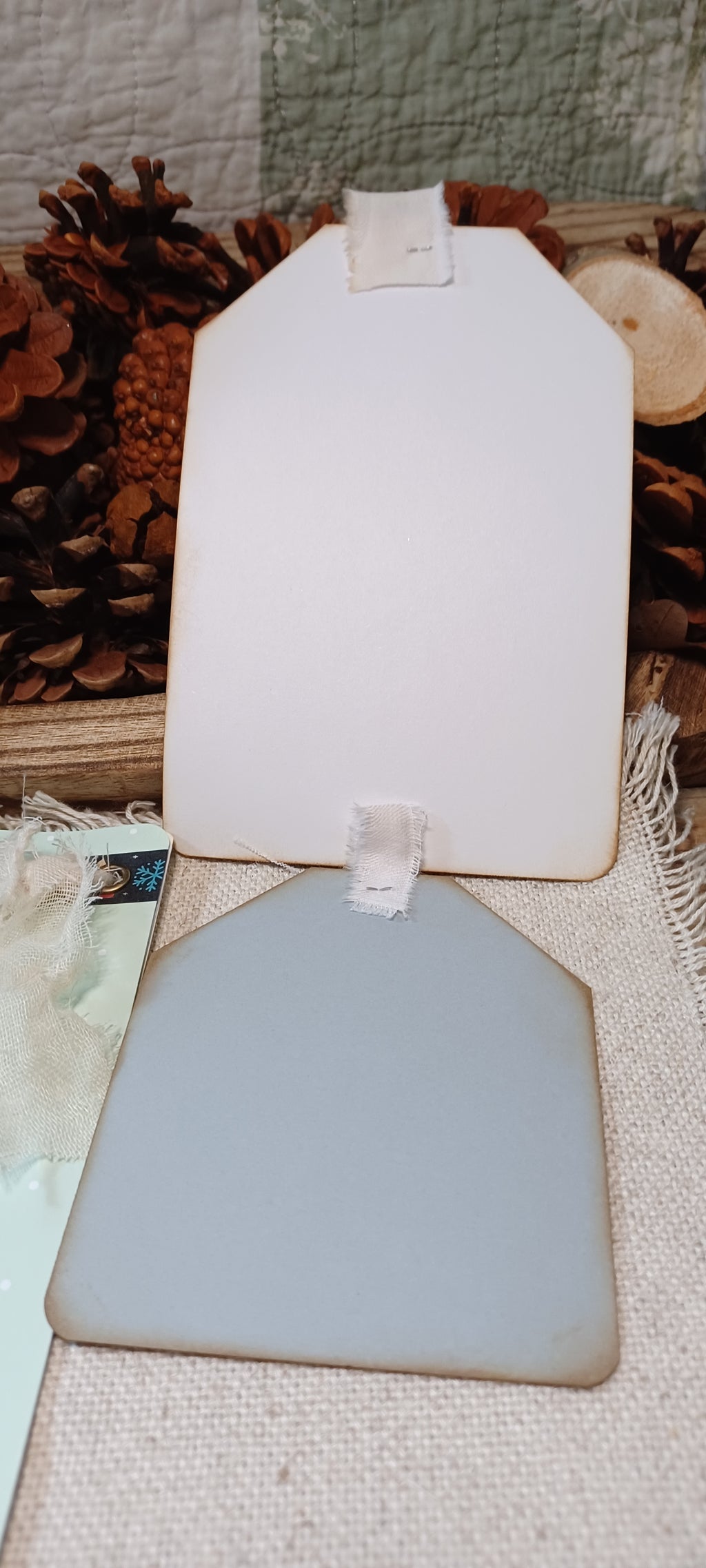 Christmas Glow: Icy Blue Old Fashioned Christmas - Mini Journal & Ephemera Kit
