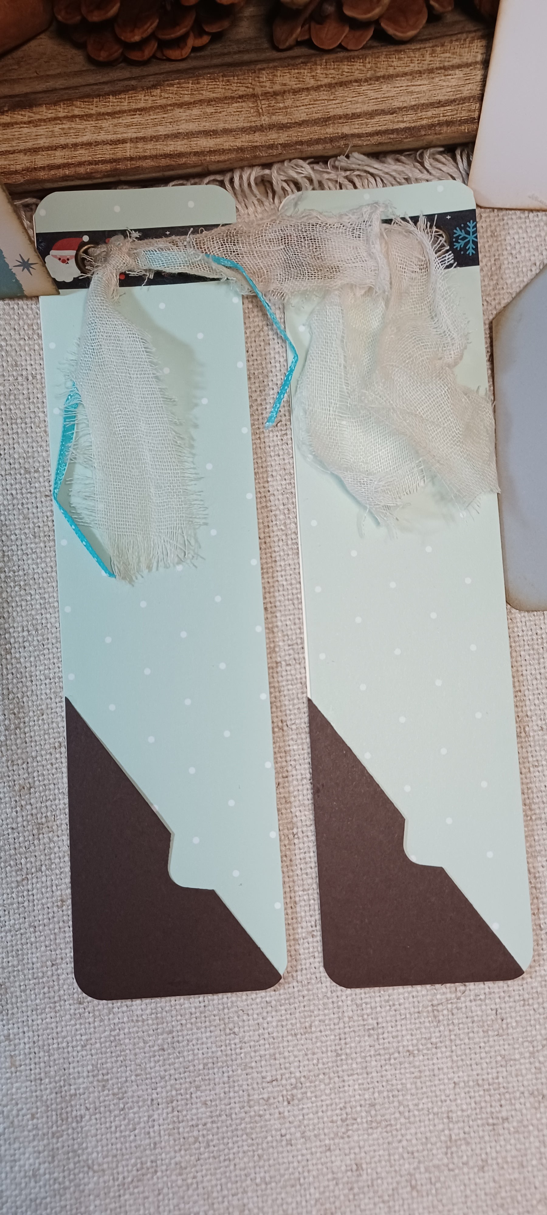 Christmas Glow: Icy Blue Old Fashioned Christmas - Mini Journal & Ephemera Kit