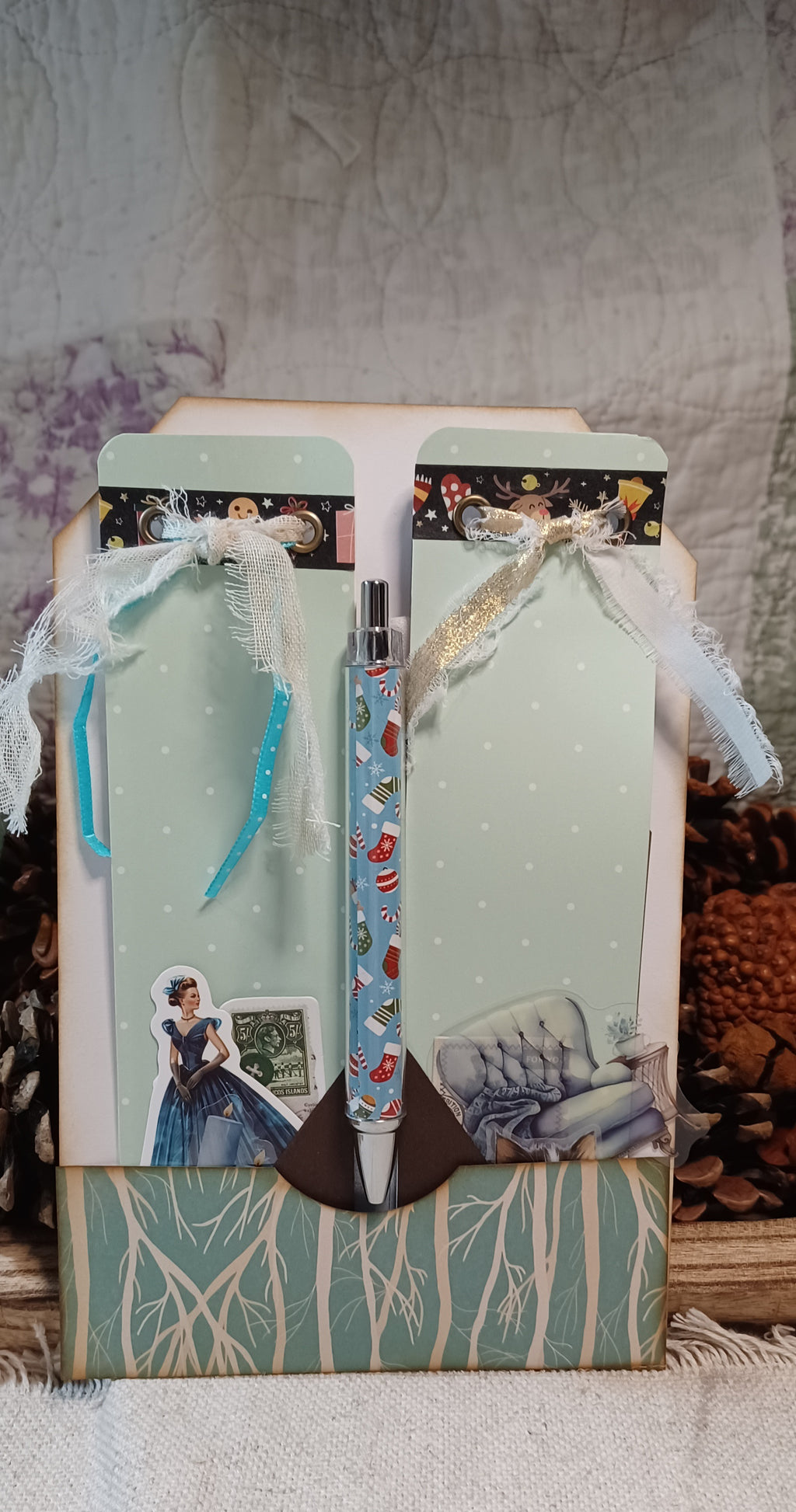 Christmas Glow: Winter Woodland - Mini Journal & Ephemera Kit