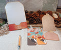 Autumn Treasures Pumpkin Patch Mischief handmade mini journal and ephemera kit
