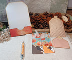 Autumn Treasures Pumpkin Patch Mischief handmade mini journal and ephemera kit