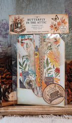 Autumn Treasures The Keepsake Garden handmade mini journal and ephemera kit