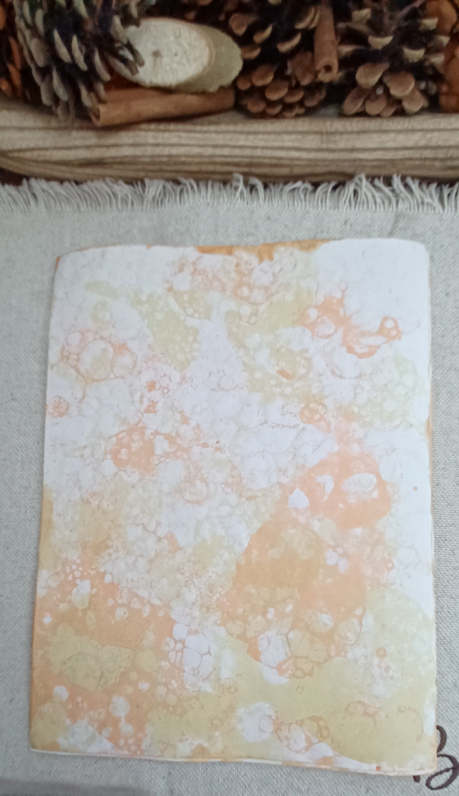 back side of bubble paper 