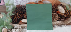 Forest green solid color luncheon decoupage napkin