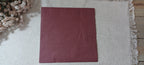Dusty mauve solid color luncheon decoupage napkin