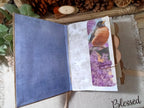 Wings in the Weathered Woods – Handmade Bird Junk Journal | Eco Printed, Rust Printed & Naturally Dyed Papers
