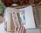 Wings in the Weathered Woods – Handmade Bird Junk Journal | Eco Printed, Rust Printed & Naturally Dyed Papers