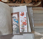 Wings in the Weathered Woods – Handmade Bird Junk Journal | Eco Printed, Rust Printed & Naturally Dyed Papers