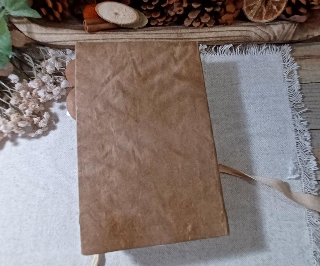 Wings in the Weathered Woods – Handmade Bird Junk Journal | Eco Printed, Rust Printed & Naturally Dyed Papers