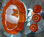 back side of pumpkins