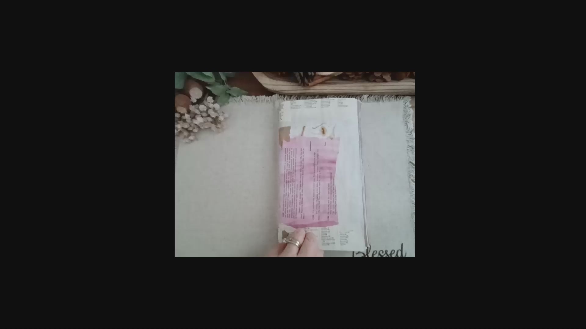 Master Board Book No. 1 handmade junk journal master board and ephemera book