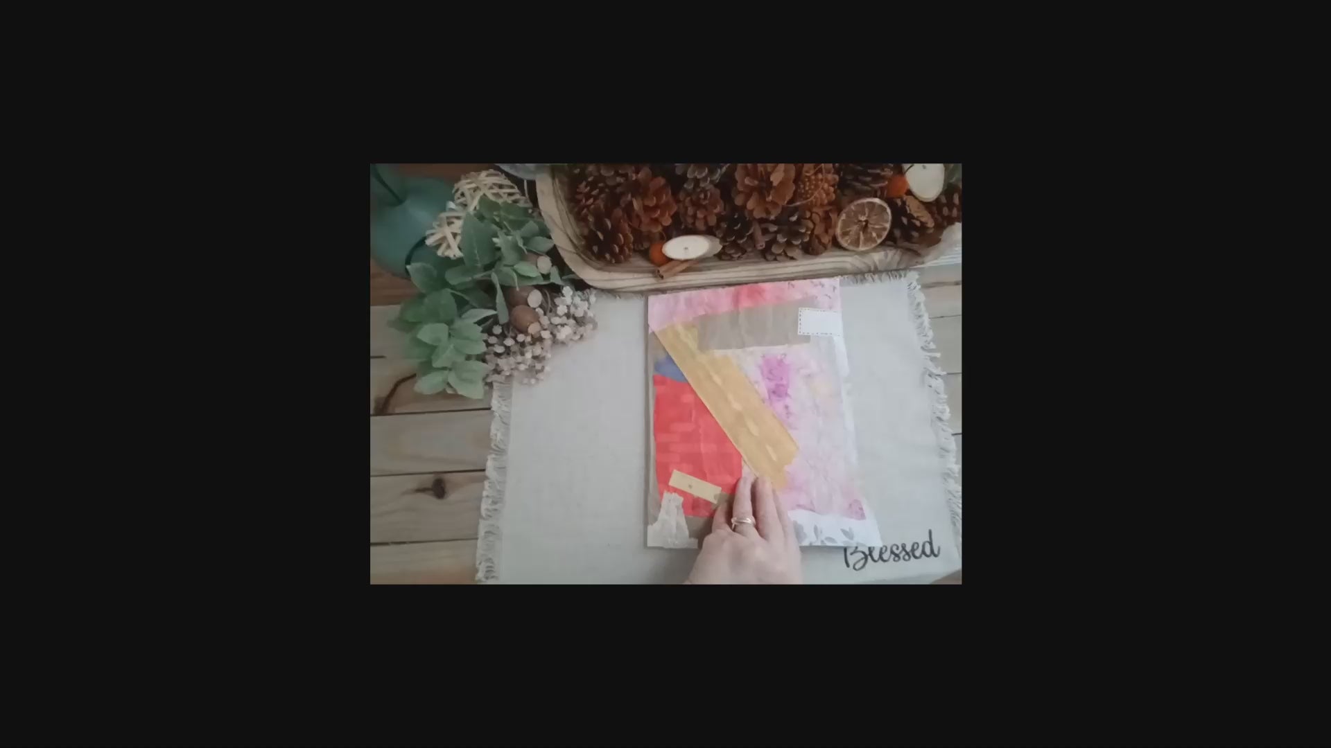 Master Board Book No. 3 double-sided handmade junk journal ephemera book