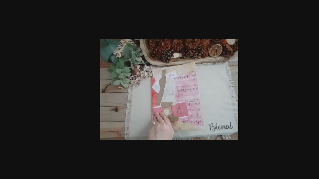 Master Board Book No. 2 handmade junk journal master board and ephemera book